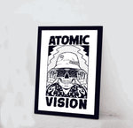 ATOMIC VISION White Panel 50x70 cm - C1RCA