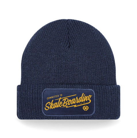 Committed Thinsulate Beanie - Navy - C1RCA