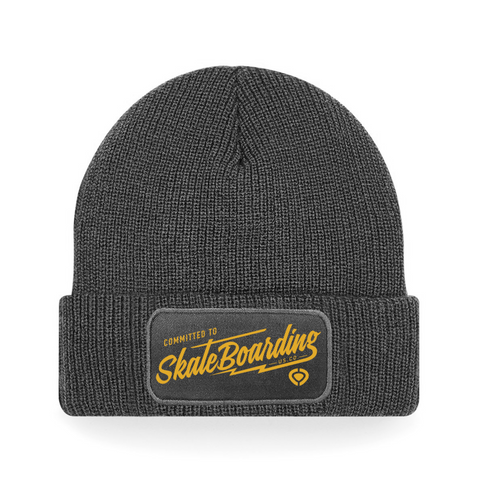 Committed Thinsulate Beanie - Graphite - C1RCA