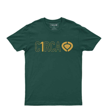 DIN ICON TRACK T-Shirt - Glazed Green/Gold - C1RCA