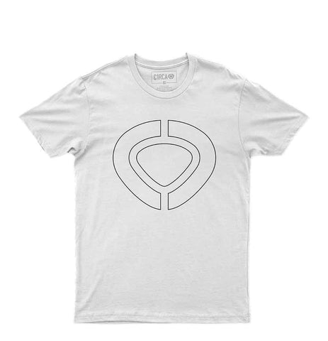 ICON TRACK T-Shirt - White/Black - C1RCA