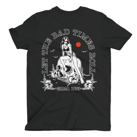 Nevermind Tee - Black 'Let the Bad Times Roll' Edition