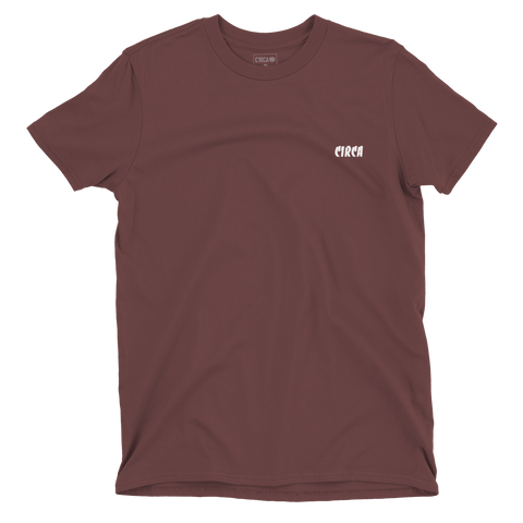 CELEBRATION TEE-BURGUNDY