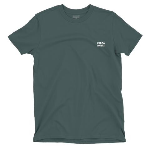 WISE SKULLS TEE-GLAZED GREEN