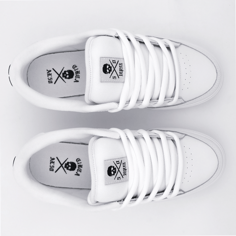 AL 50-WHITE/BLACK – C1RCA FOOTWEAR Official Website