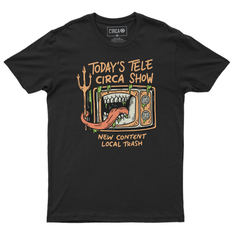 TELEC1RCA T-Shirt - Black
