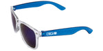 DIN ICON Sunglasses - White/Blue - C1RCA