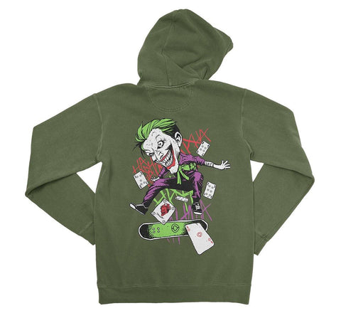Hoodie CARDS - Military Green - C1RCA FOOTWEAR | Official Website