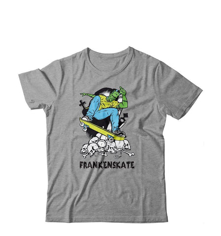 T-Shirt FRANKENSKATE - Athletic Grey - C1RCA FOOTWEAR | Official Website