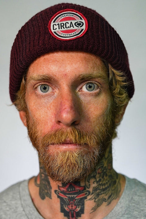 PREMIUM Beanie - Burgundy - C1RCA