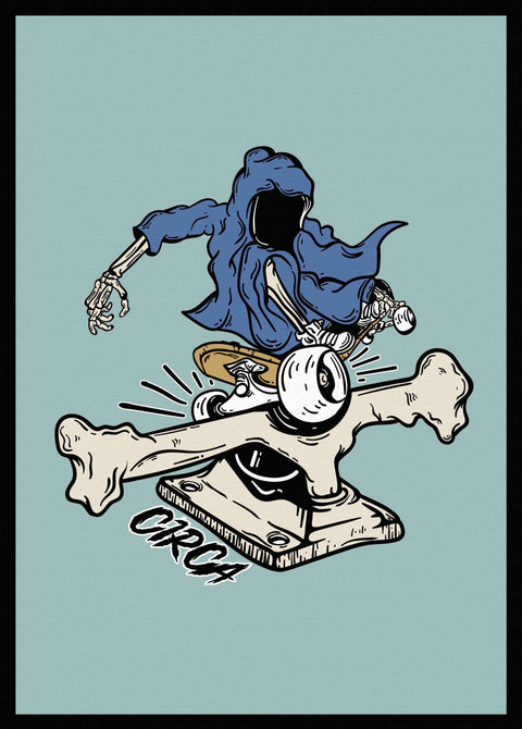 BONE Caribbean Blue Panel 25x35 cm - C1RCA