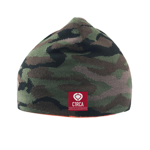 Flag WILD Beanie - Camouflage/Orange - C1RCA