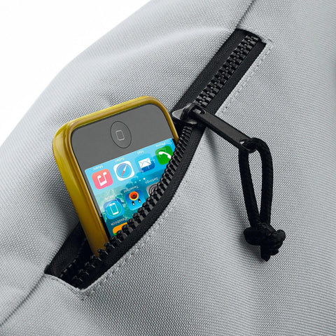 LOPEZ LABEL BELT BAG - Light Grey - C1RCA