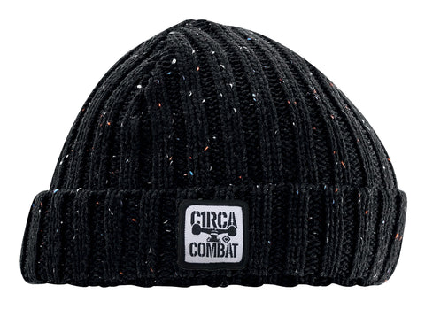 COMBAT Rustic Beanie - Black - C1RCA