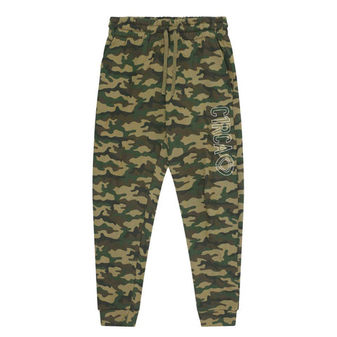 DIN ICON TRACK SWEAT PANT - Jungle Camo - C1RCA