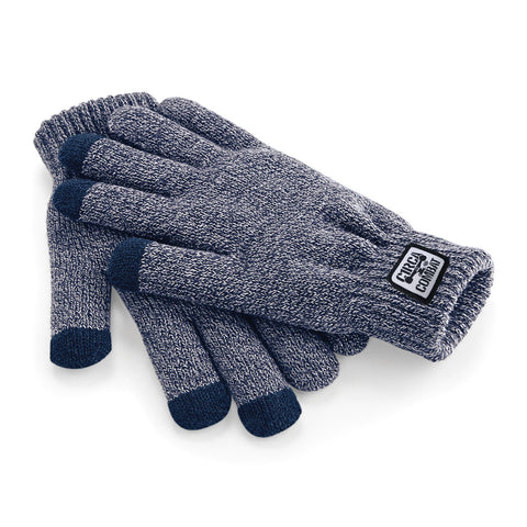 COMBAT Touchscreen Gloves - Heather Navy - C1RCA