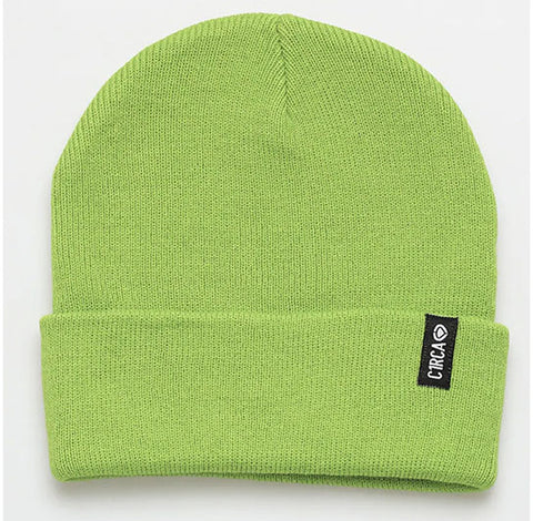 Label WIND Beanie - Lime - C1RCA