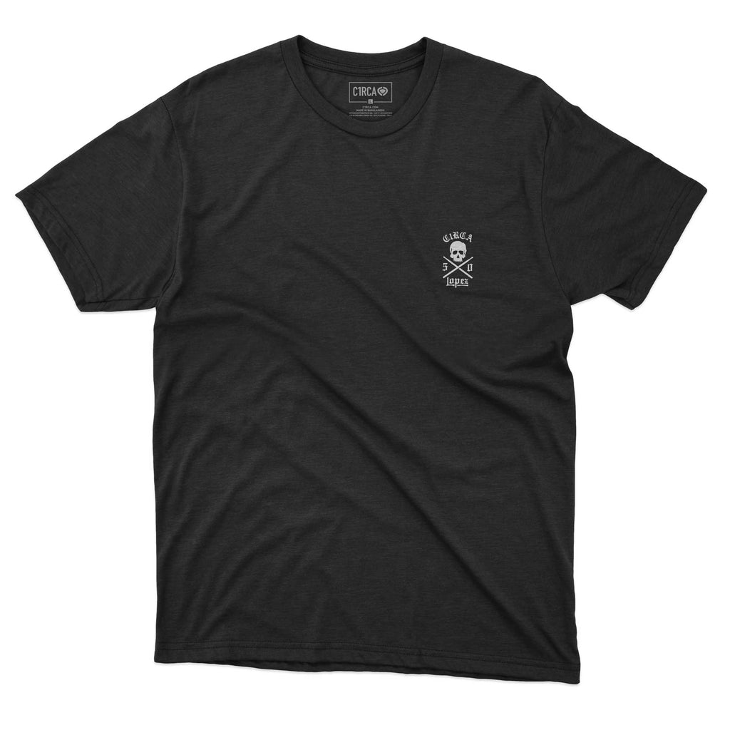LOPEZ 50 T-Shirt - Black/White– C1RCA FOOTWEAR | Official Website