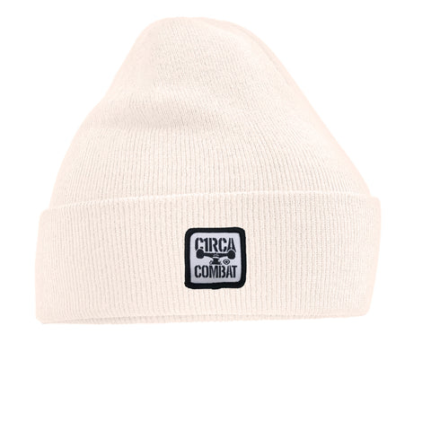 COMBAT RECYCLED Beanie - Off White - C1RCA