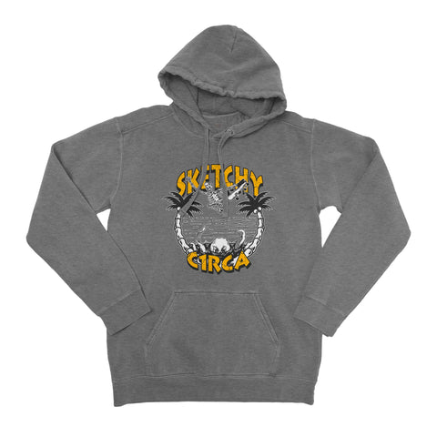 Hoodie SKETCHY - Heather Mid Grey - C1RCA