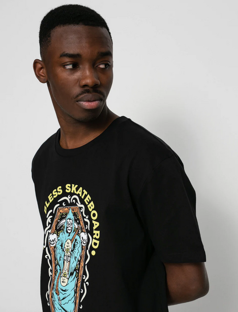 T-Shirt GOD BLESS - Black - C1RCA