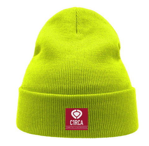 Flag WIND Beanie - Yellow Fluo - C1RCA