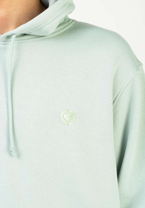 Hoodie MINI ICON Organic - Sage - C1RCA