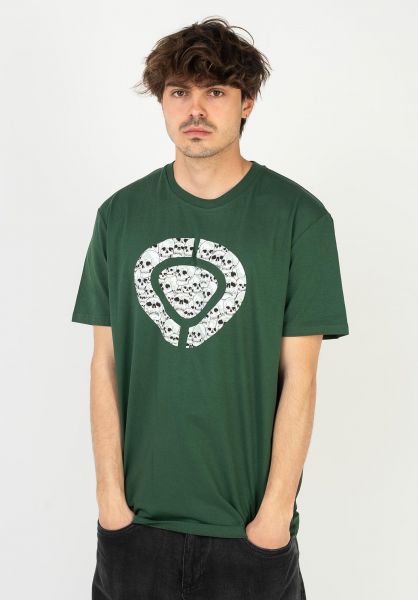 ICON SKULL T-Shirt - Forest Green - C1RCA