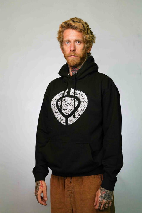 Hoodie ICON SKULL - Black - C1RCA