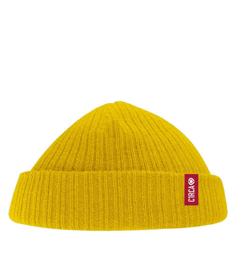 Label Docker Beanie - Yellow - C1RCA