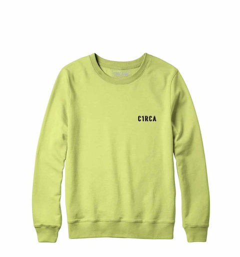 MINI TYPE Organic Crew - Lime - C1RCA