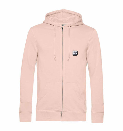Zip Hoodie COMBAT PATCH - Soft Rose - C1RCA