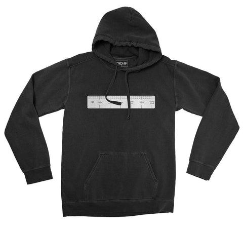 Hoodie RULER - Black - C1RCA FOOTWEAR | Official Website