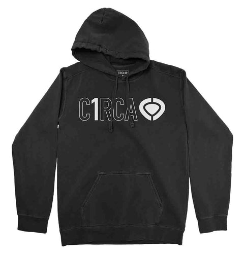 Hoodie DIN ICON TRACK - Black - C1RCA