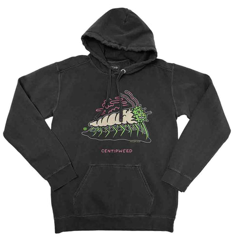Hoodie CENTIPWEED - Black - C1RCA