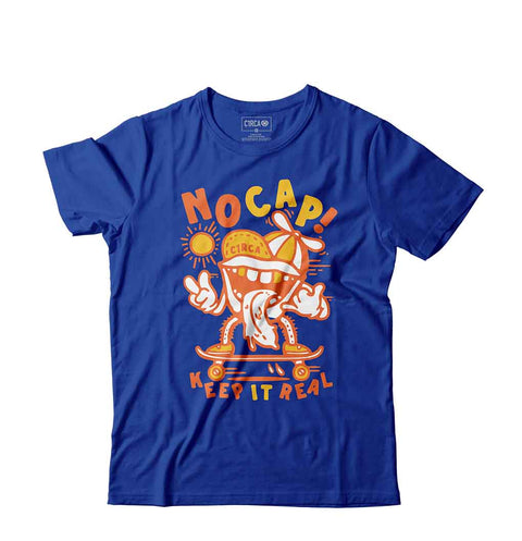 KEEP IT REAL T-Shirt - Royal Blue - C1RCA