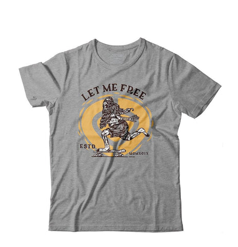 LET ME FREE T-Shirt - Athletic Grey - C1RCA FOOTWEAR | Official Website