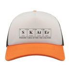 SKAtEr Trucker Mesh - White/Orange/Olive - C1RCA FOOTWEAR | Official Website